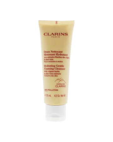 Clarins Hydrating Gentle Foaming Cleanser 125ml Normal To Dry Skin