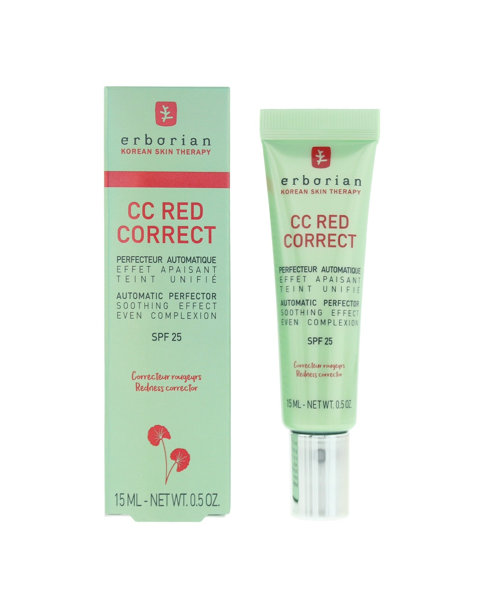 Erborian CC Red Correct Spf25 Cream 15ml