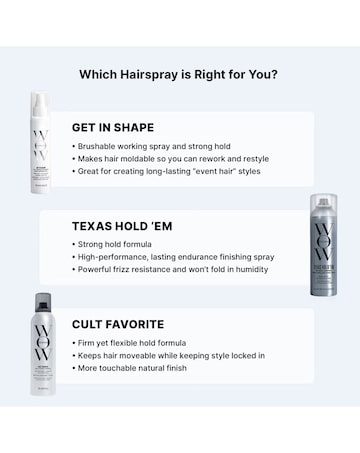 ColorWow Get In Shape 2-in-1 Working Hair Spray 150ml