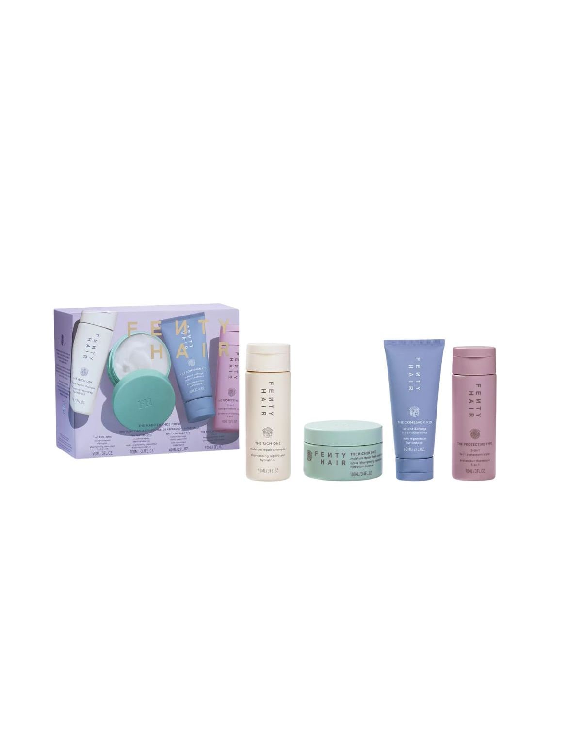Fenty The Maintenan Crew haircare set