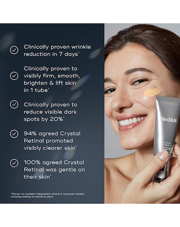 Medik8 Crystal Retinal 10 Stable Retinal Night Serum Vitamin A, 30ml