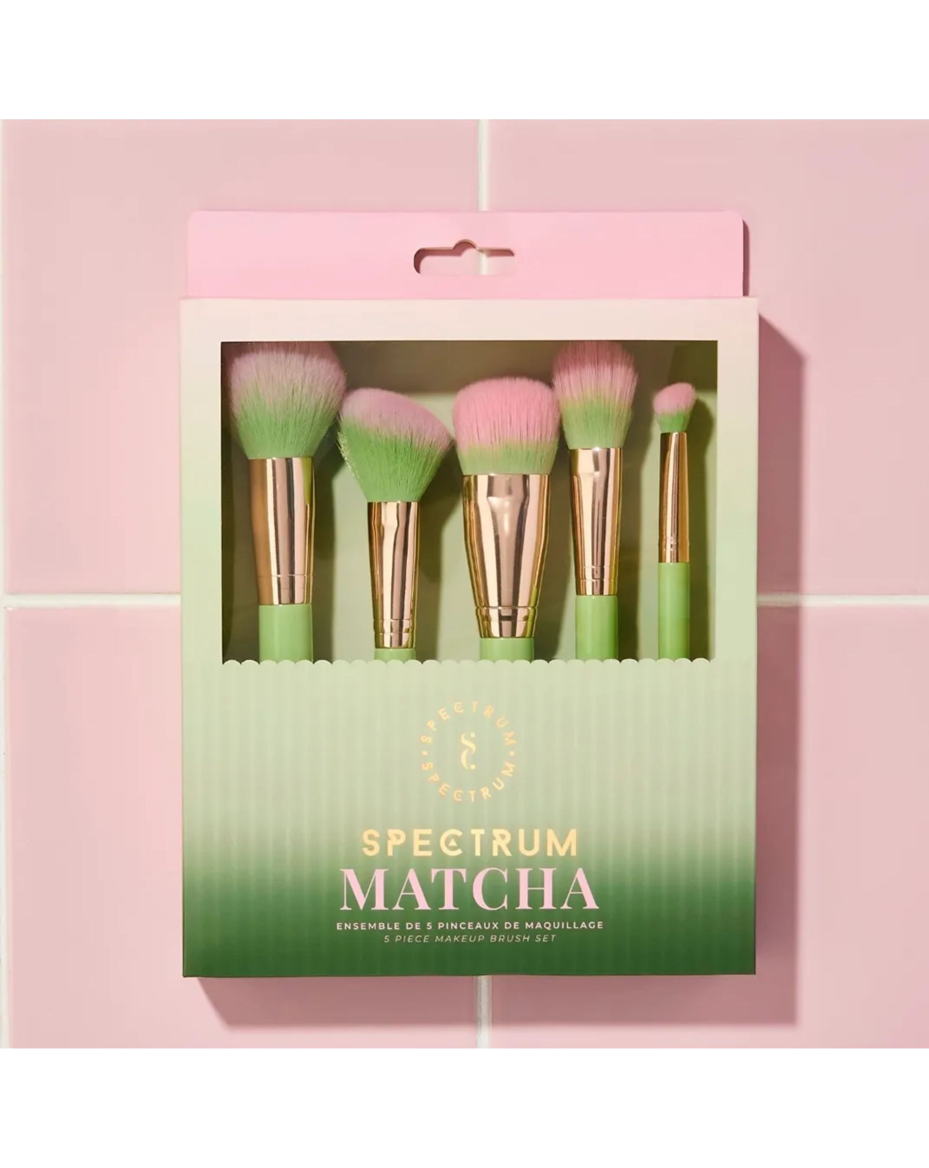 Spectrum Matcha 5 piece Make Up Brush set