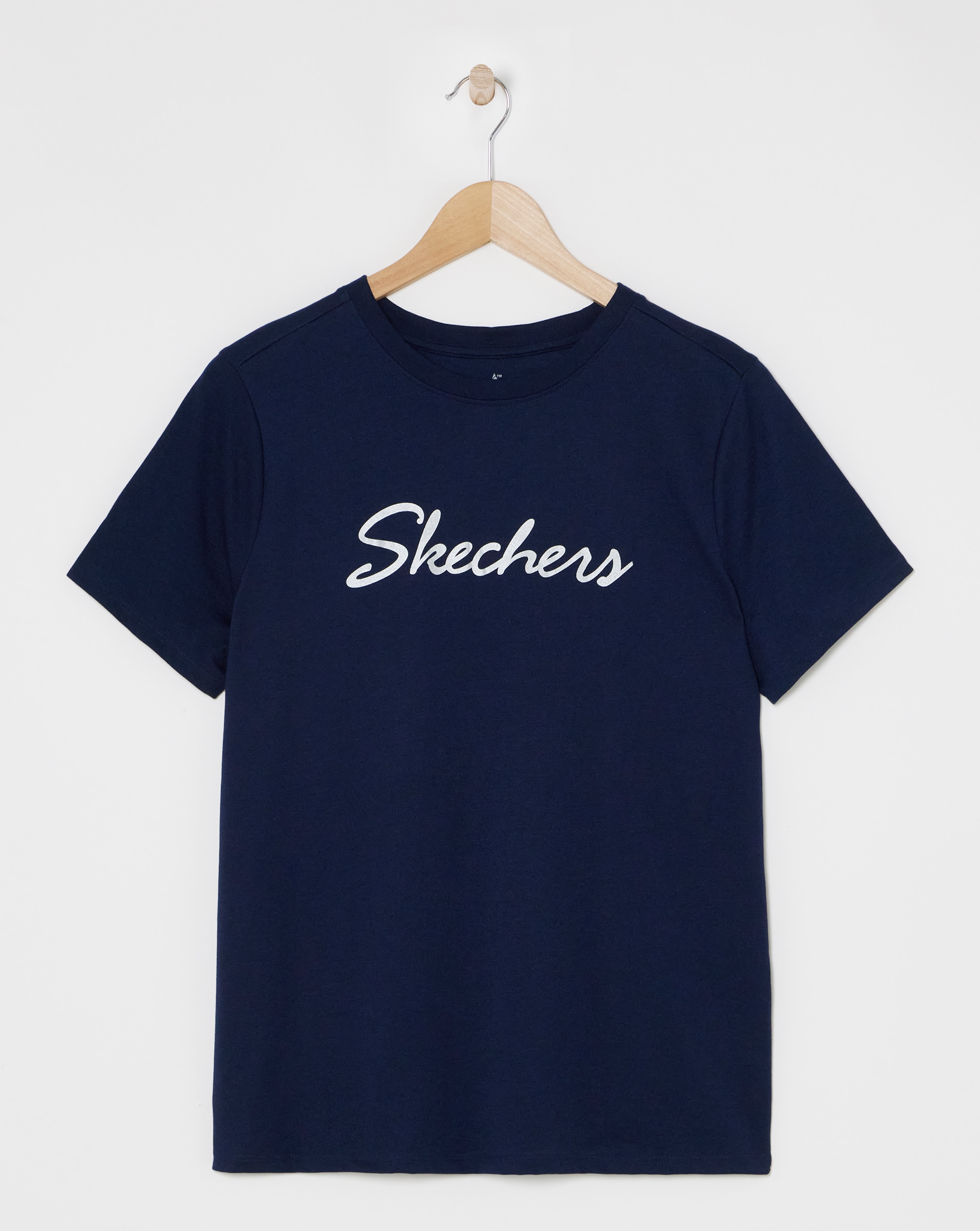 Skechers Metallic Logo Tee