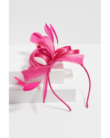 Jon Richard Fushia Medium Fascinator