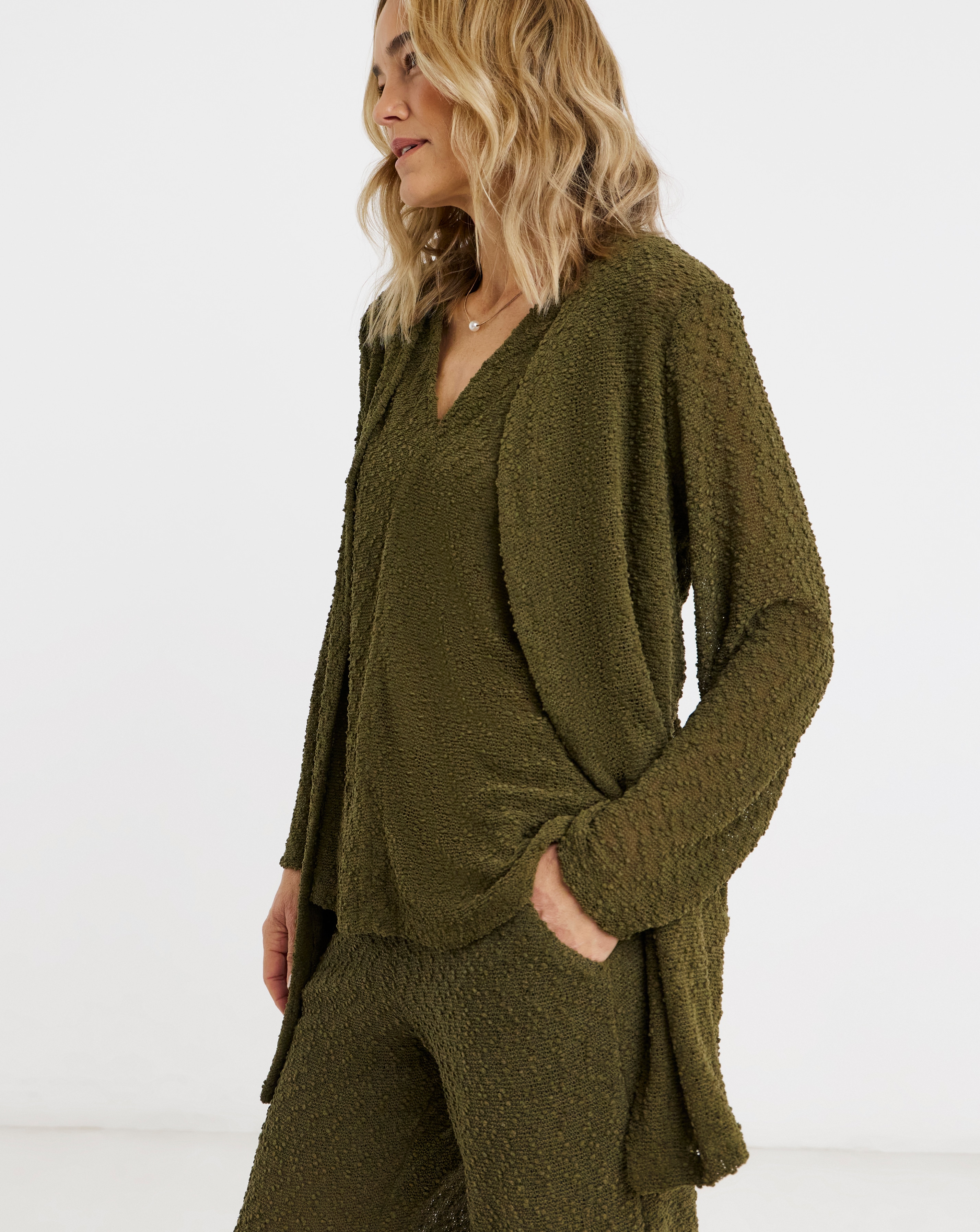 New In - Boucle Cardigan