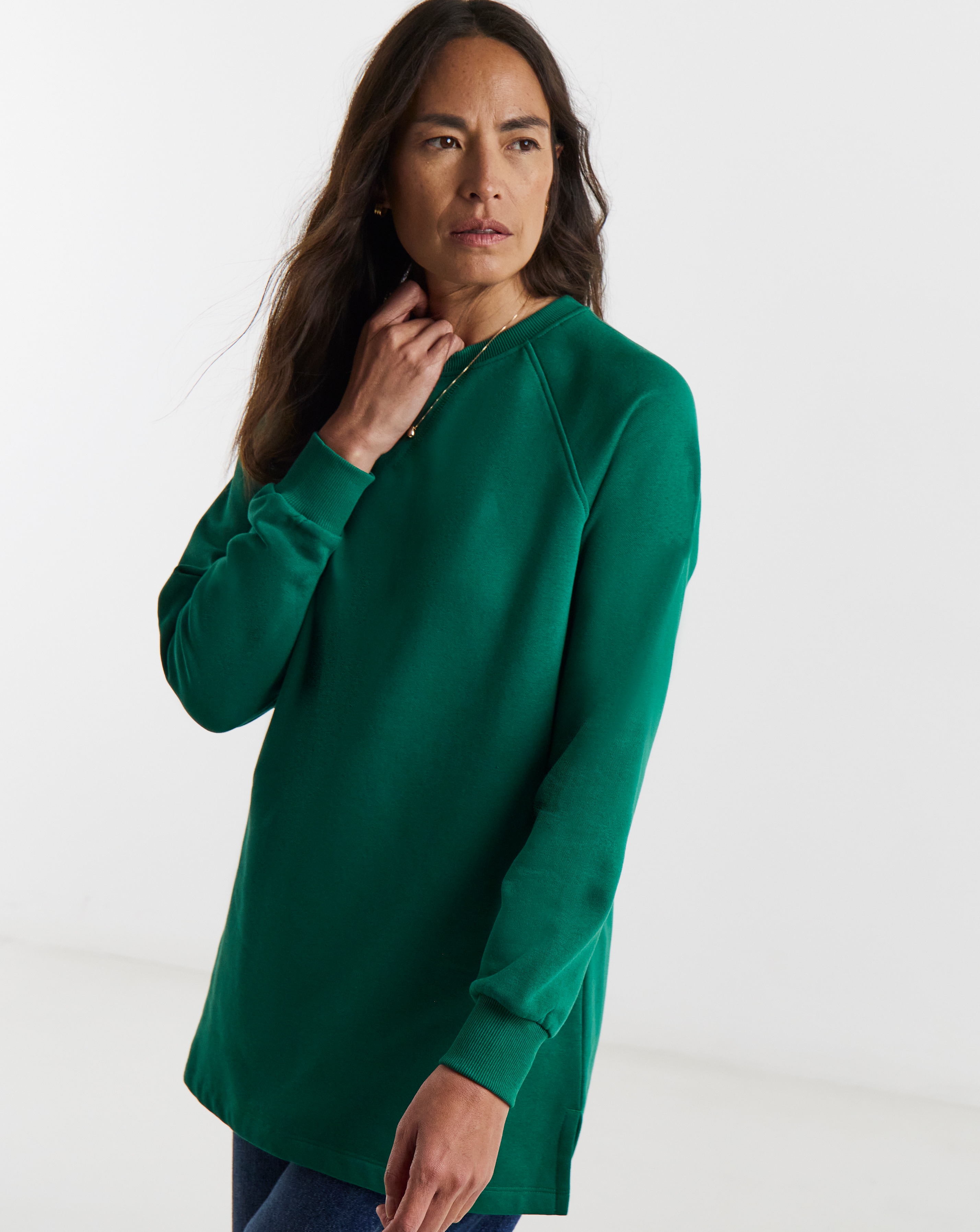 New In - The Classic Longline Sweat