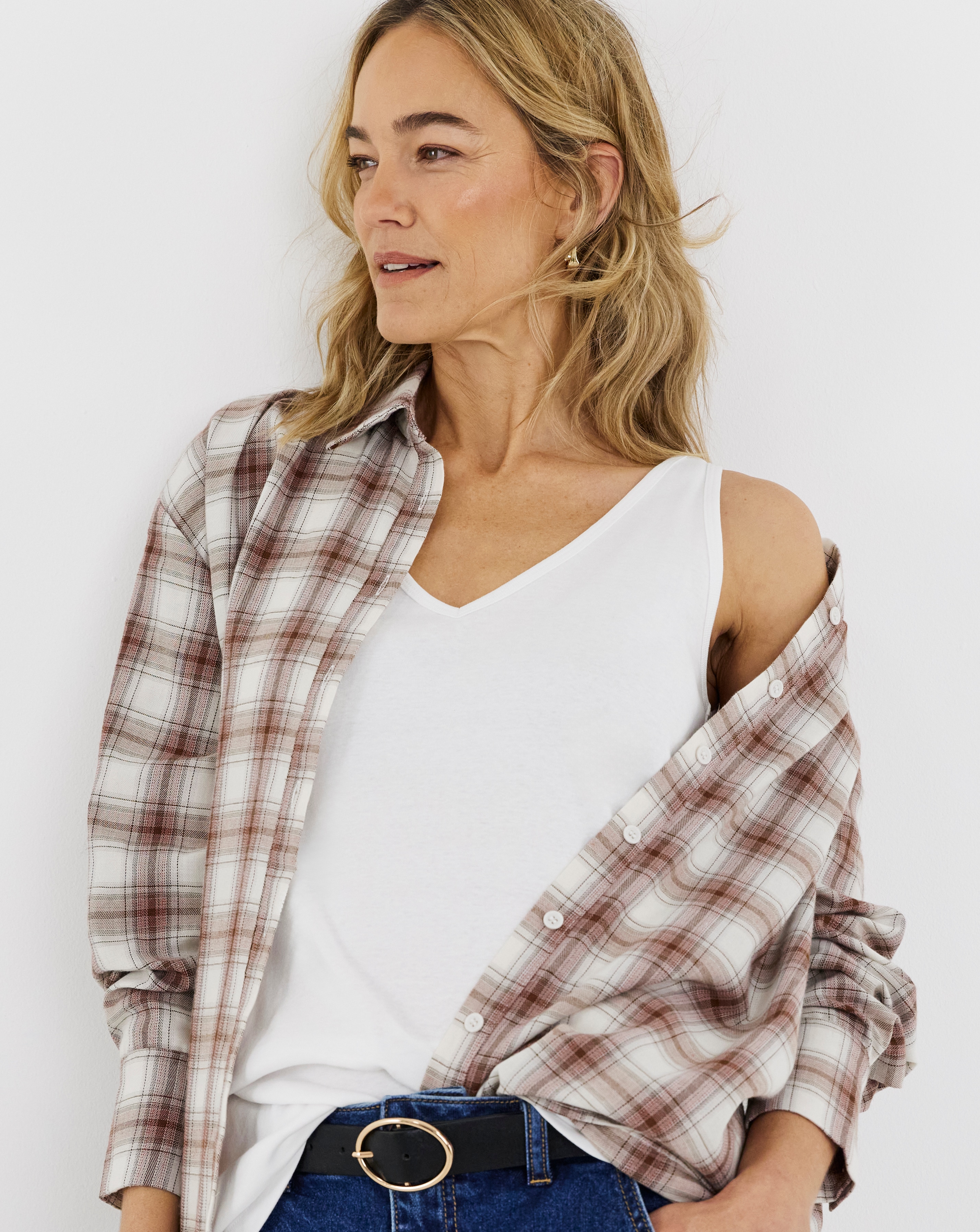 New In - Jersey V-Neck Vest