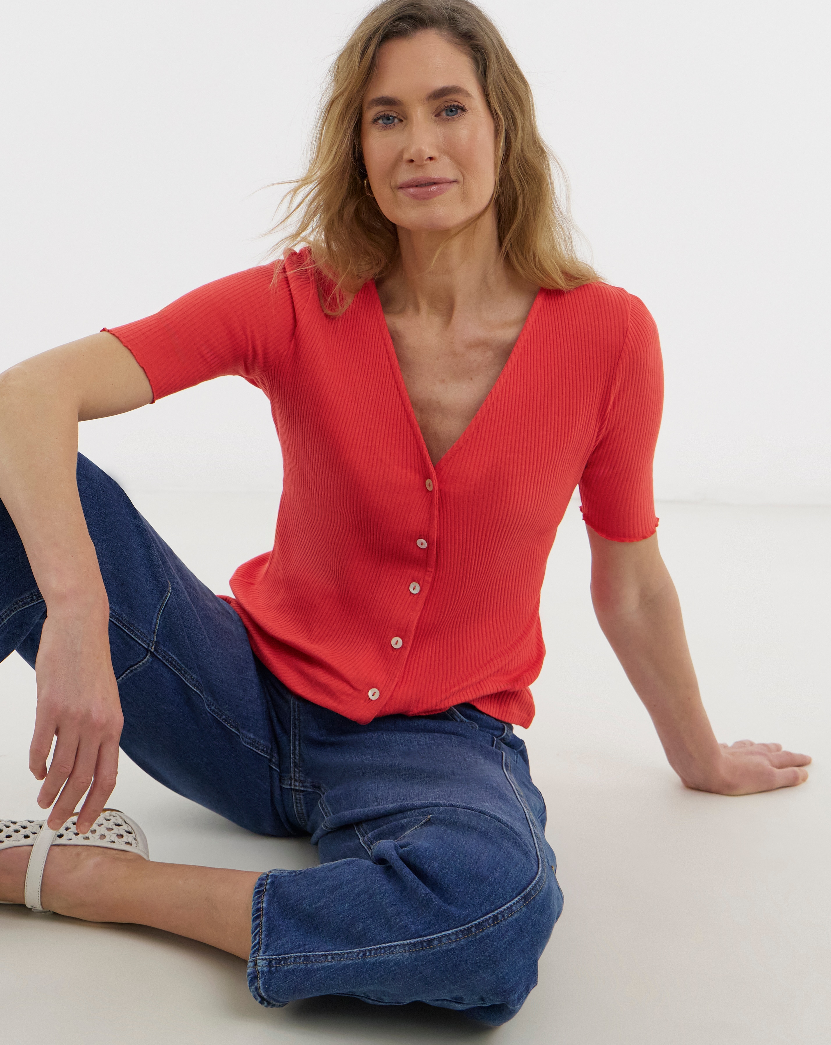 New In - Lettuce Trim Cardigan