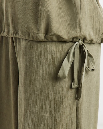 Textured Tie Hem Top