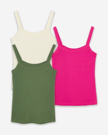 3 Pack Thick Strap Cami
