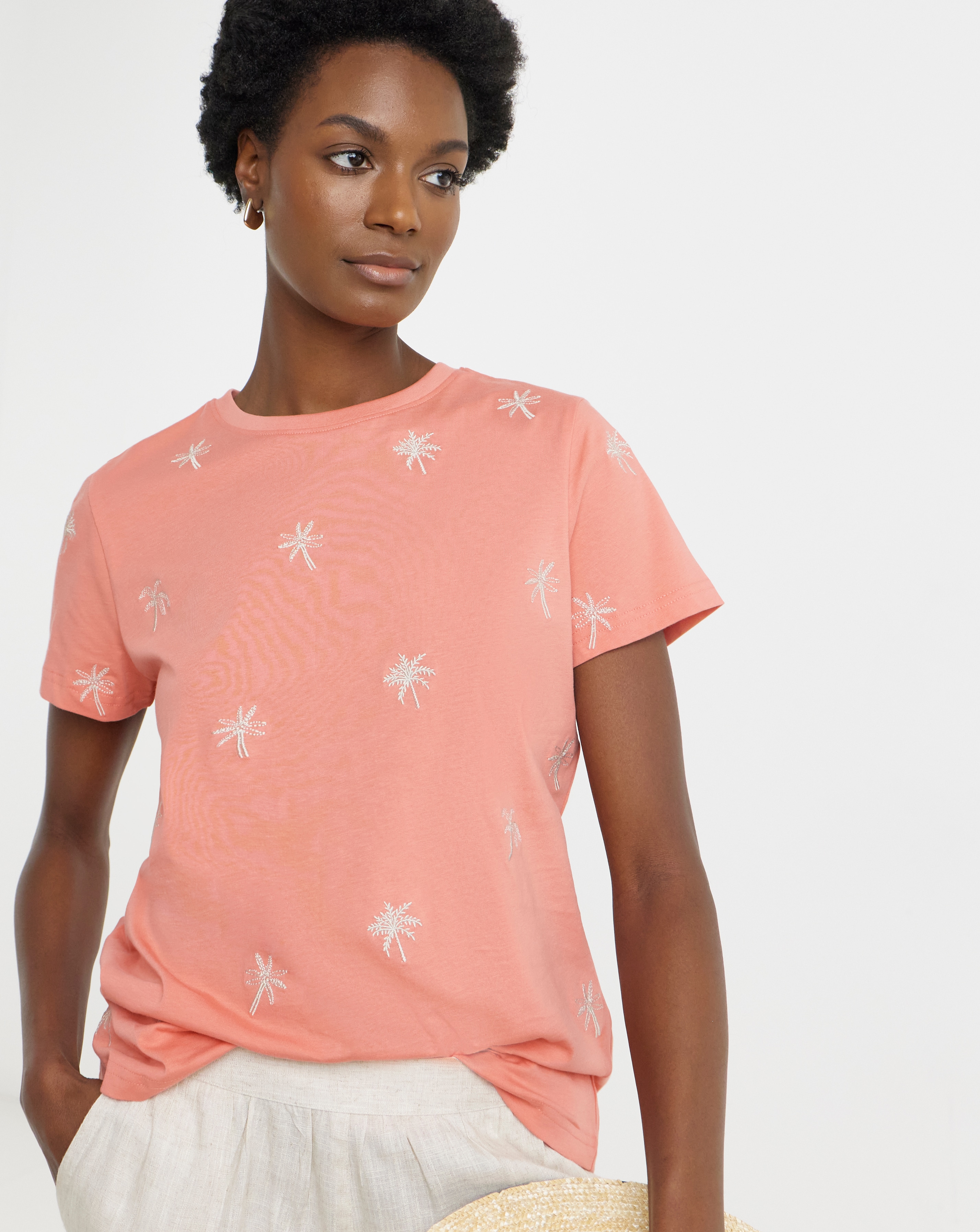New In - Embroidered T-Shirt
