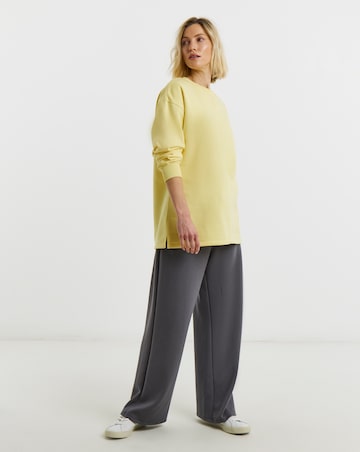 Drop Shoulder Longline Sweatshirt