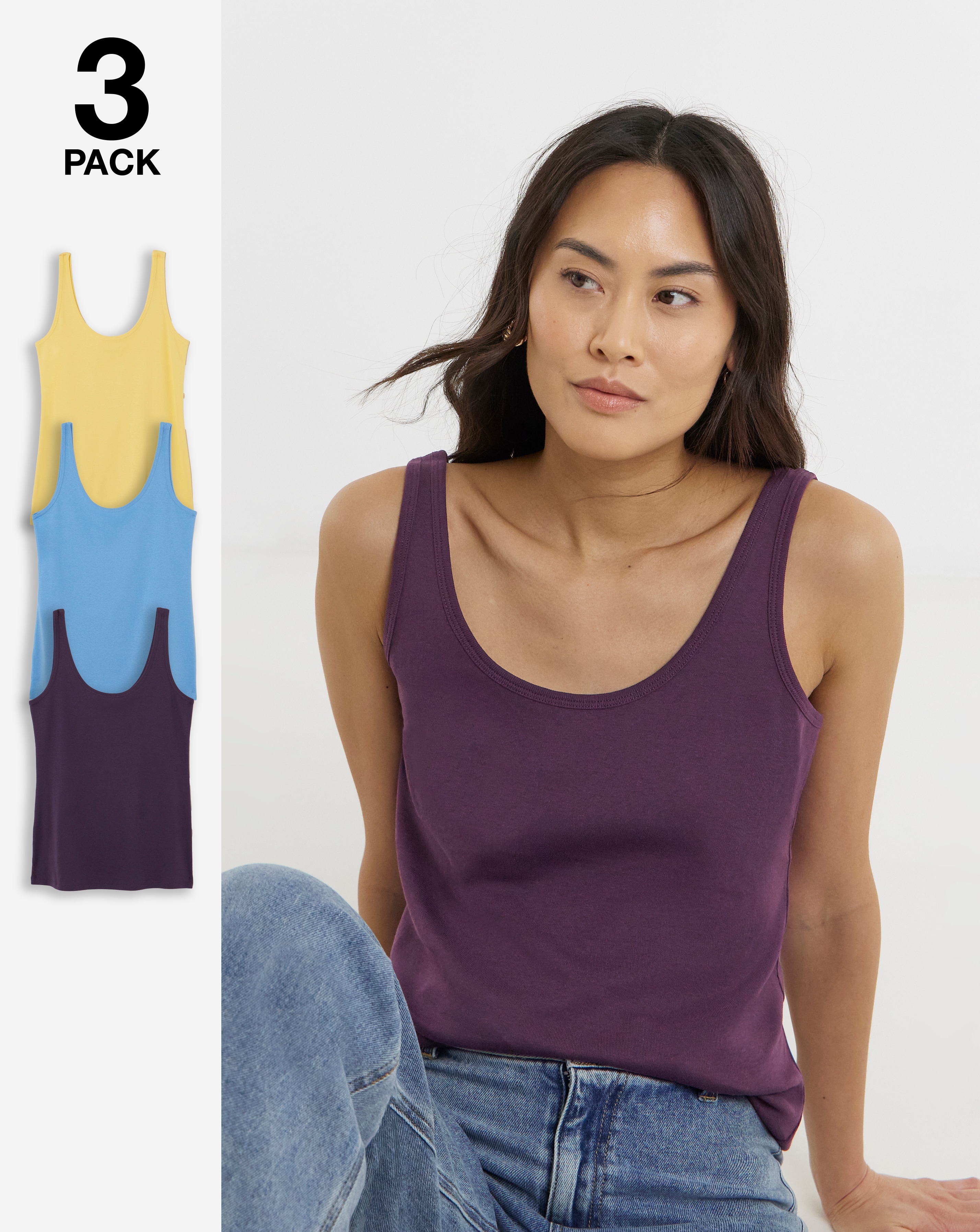 New In - 3 Pack Vests