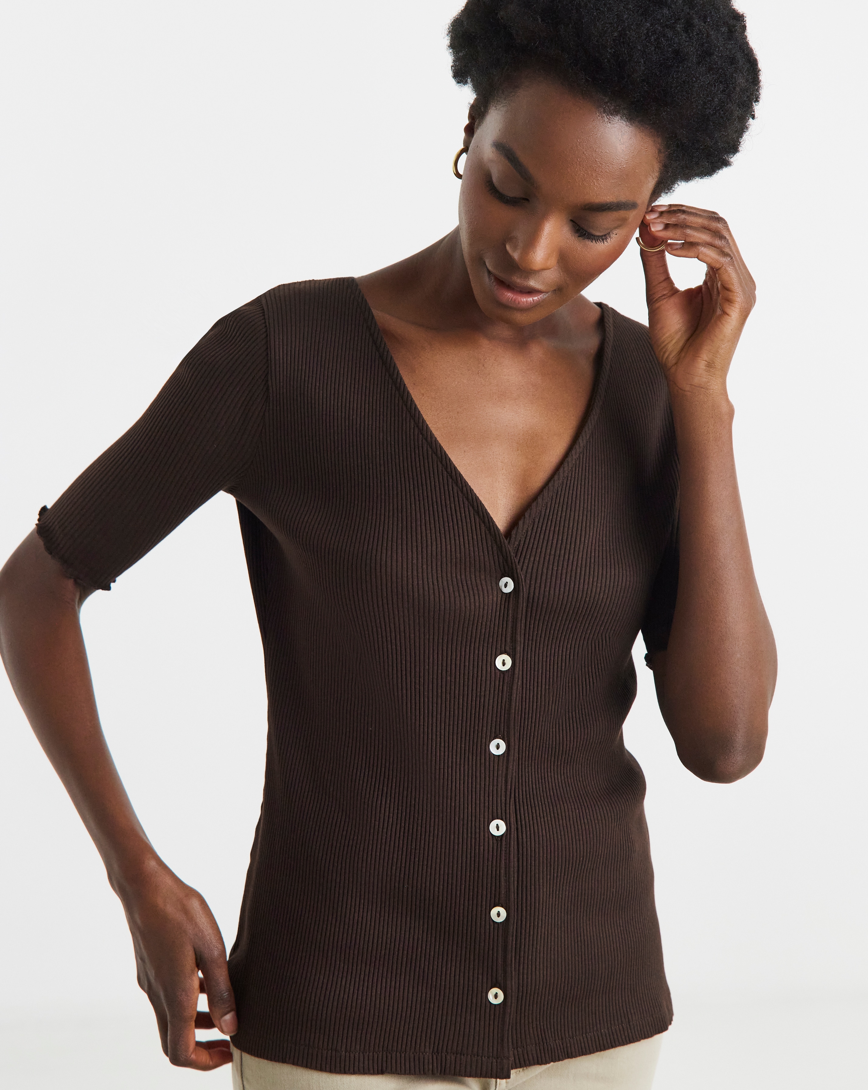 New In - LETTUCE TRIM CARDIGAN