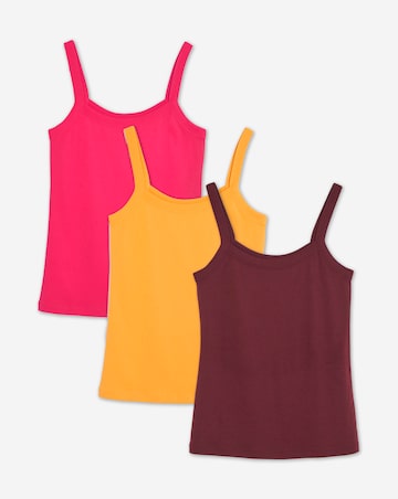 3 Pack Thick Strap Cami