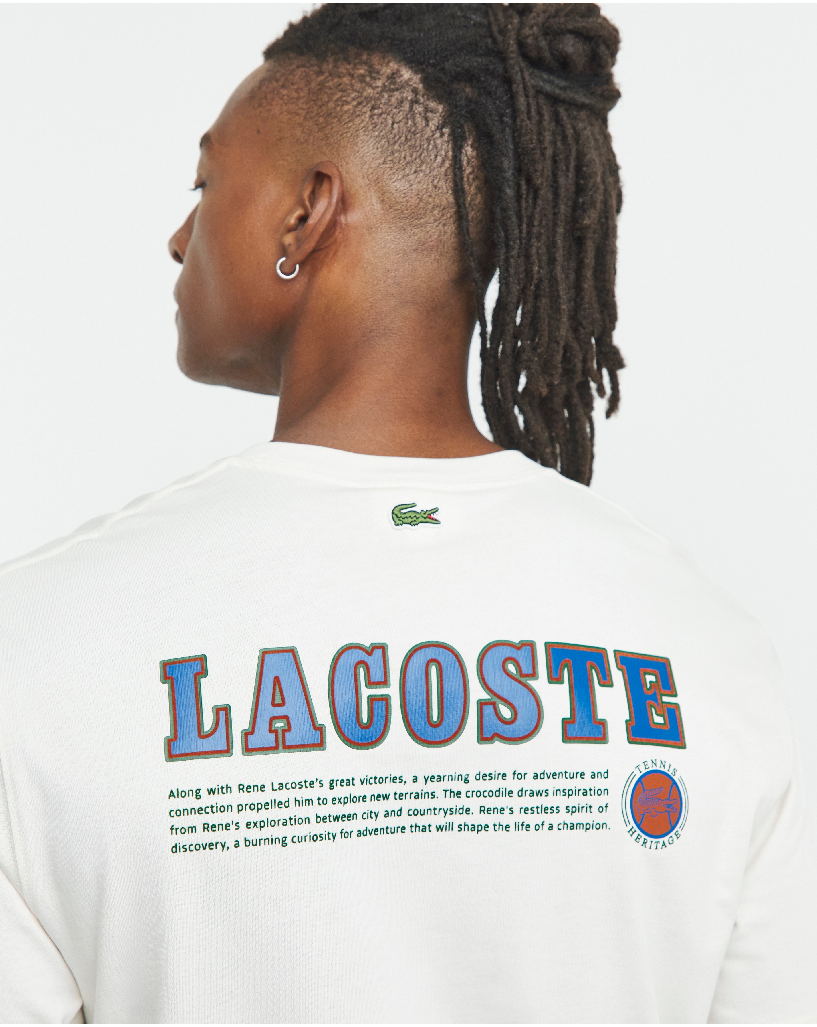 Lacoste Short Sleeve Back Logo T-Shirt