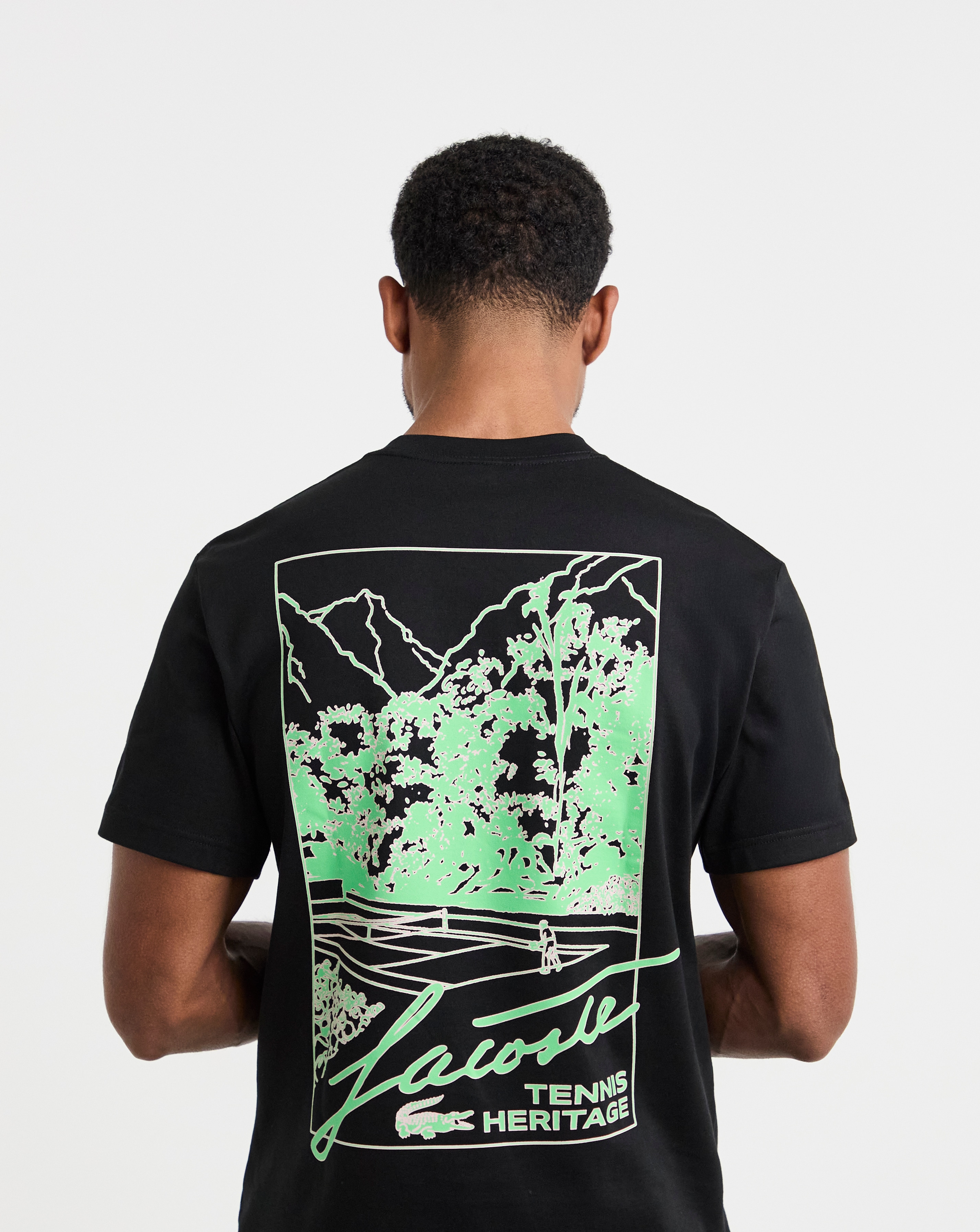 Lacoste Back Graphic T-Shirt