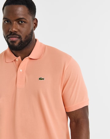 Lacoste Classic Short Sleeve Pique Polo - Coral