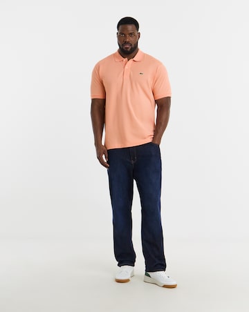 Lacoste Classic Short Sleeve Pique Polo - Coral