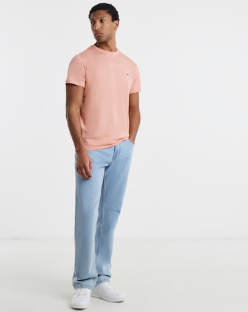 Lacoste Classic Short Sleeve T-Shirt - Coral