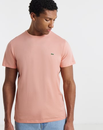 Lacoste Classic Short Sleeve T-Shirt - Coral