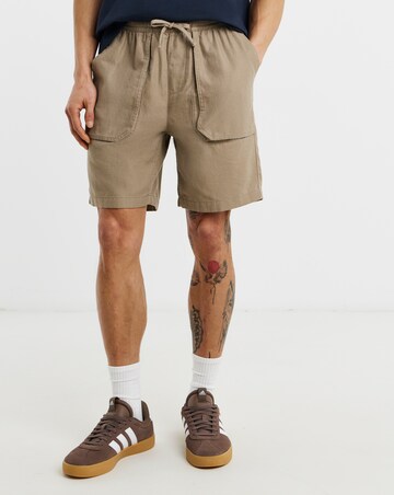 Lyle & Scott Linen Short - Natural