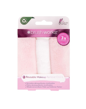 Brush Works Makeup Remover Cloths 3 Pack