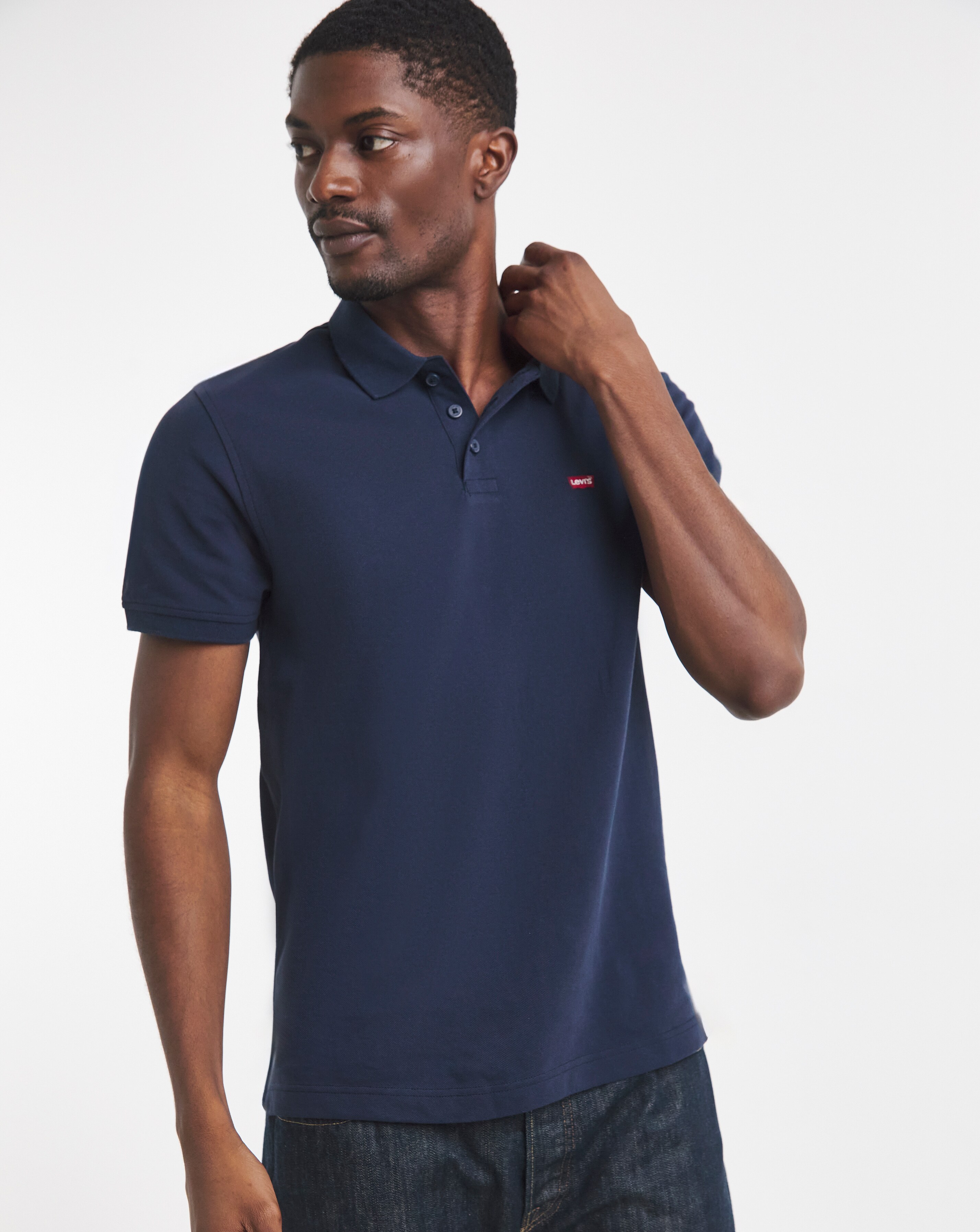 Levi's Short Sleeve Housemark Pique Polo