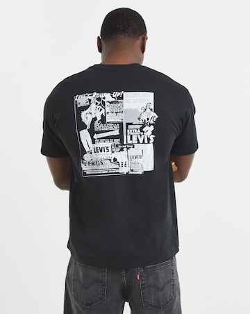 Levi's Short Sleeve Back Graphic Vintage Fit T-Shirt - Black