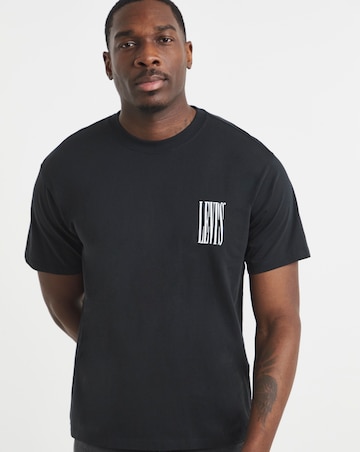 Levi's Short Sleeve Back Graphic Vintage Fit T-Shirt - Black