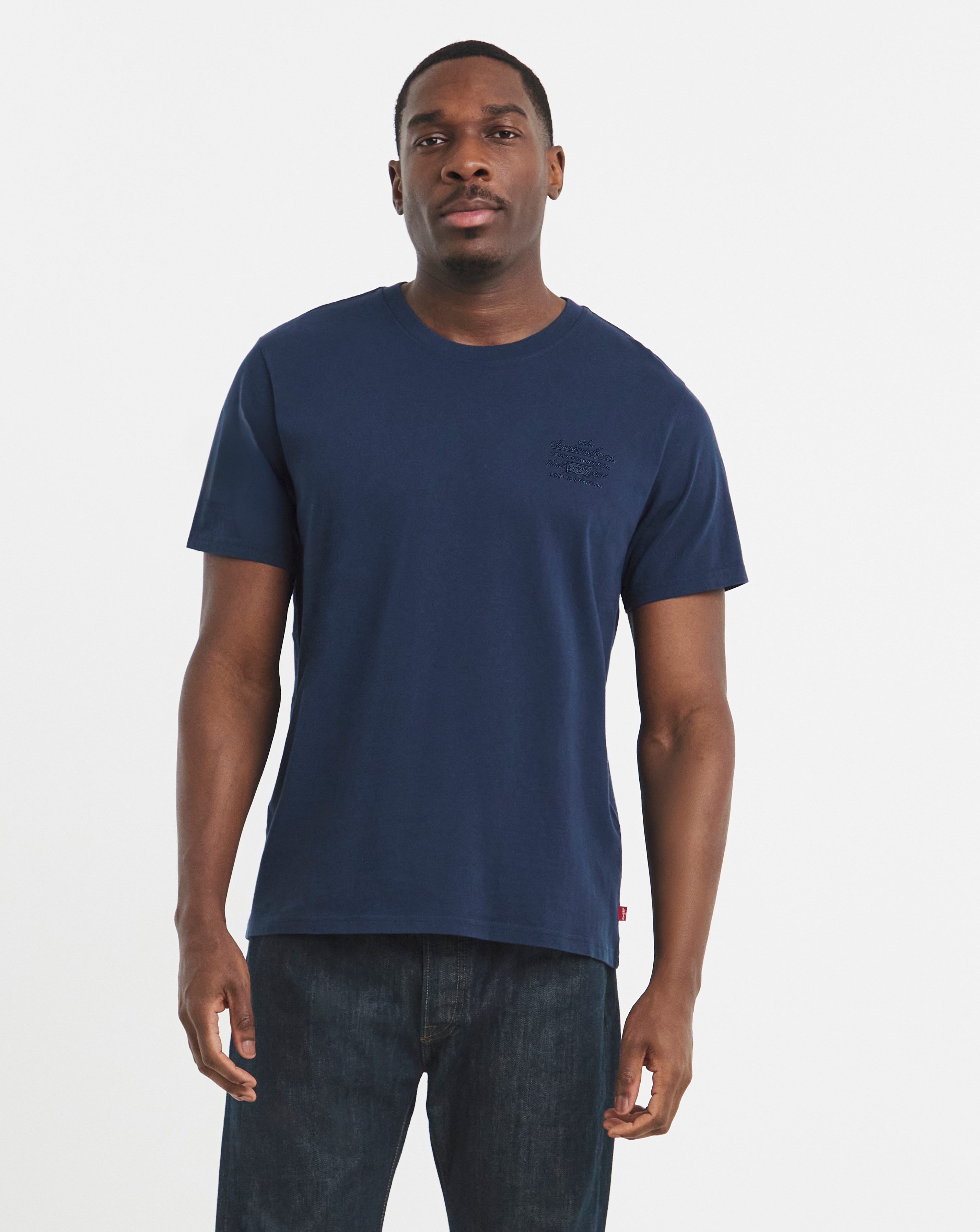 New In - Levi's Chest Graphic T-Shirt - Navy