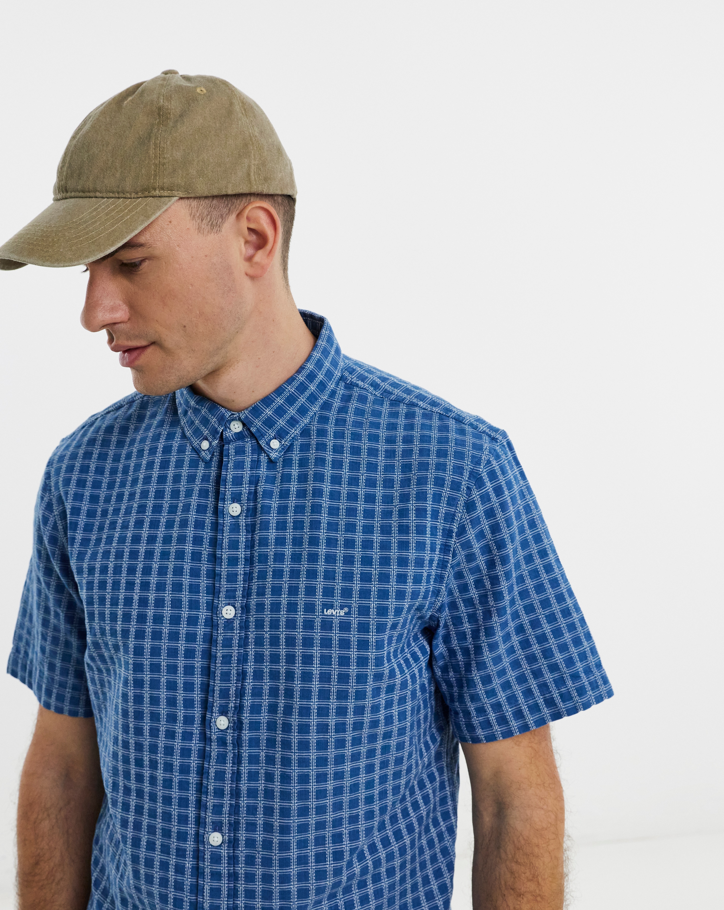 New In - Levi's Authentic Button Down Dobby Shirt