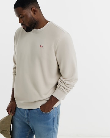 Levi's Original Housemark Crew Sweat - Stone