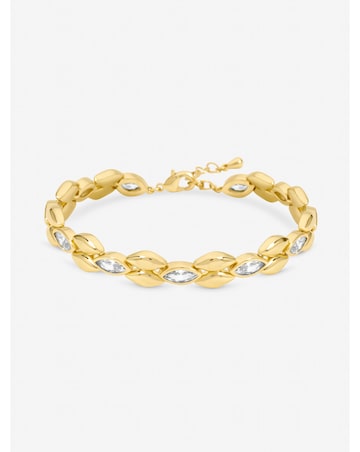 Jon Richard Gold Plated and Crystal Bracelet
