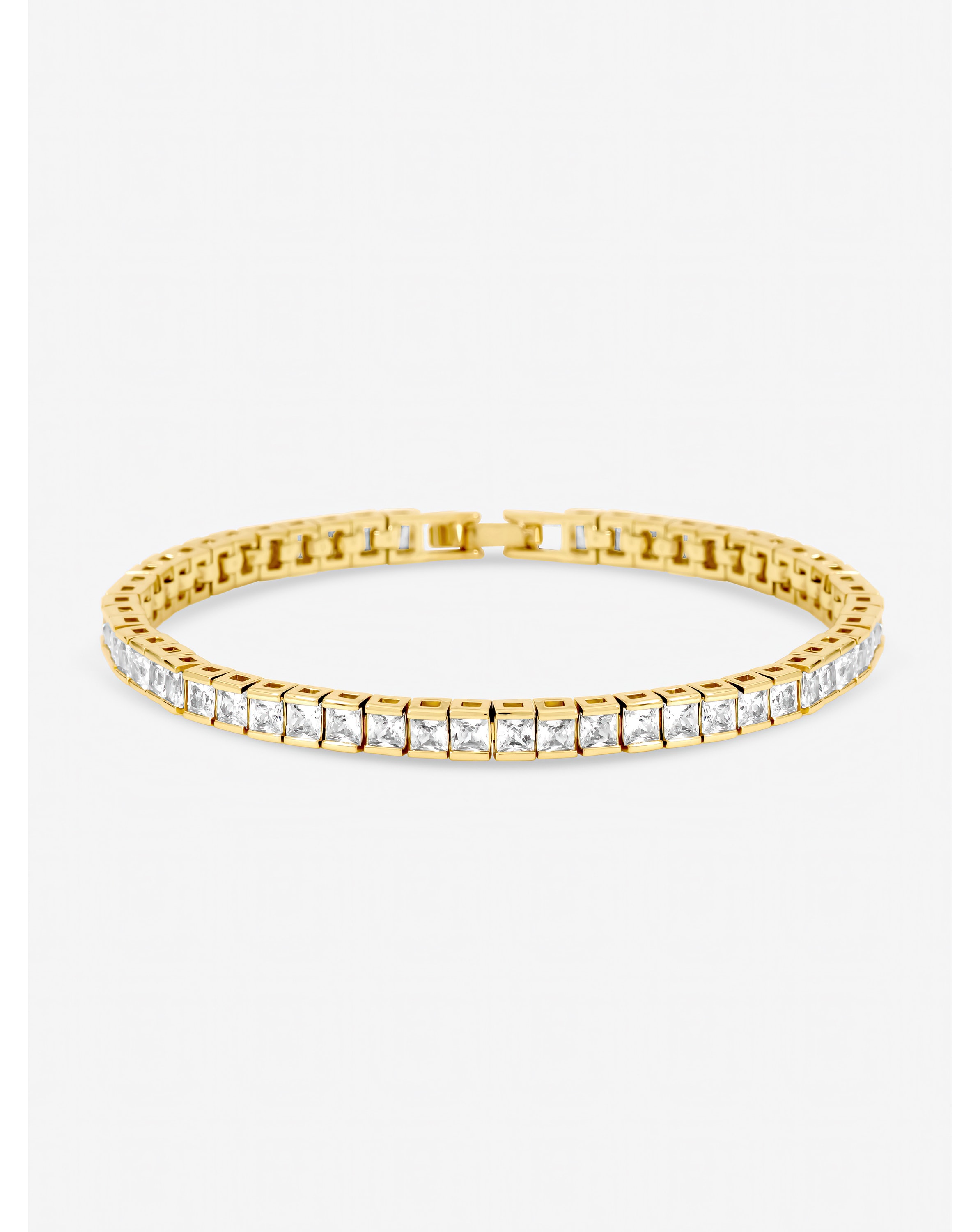 New In - Gold Plated Luxe Tennis Bracelet
