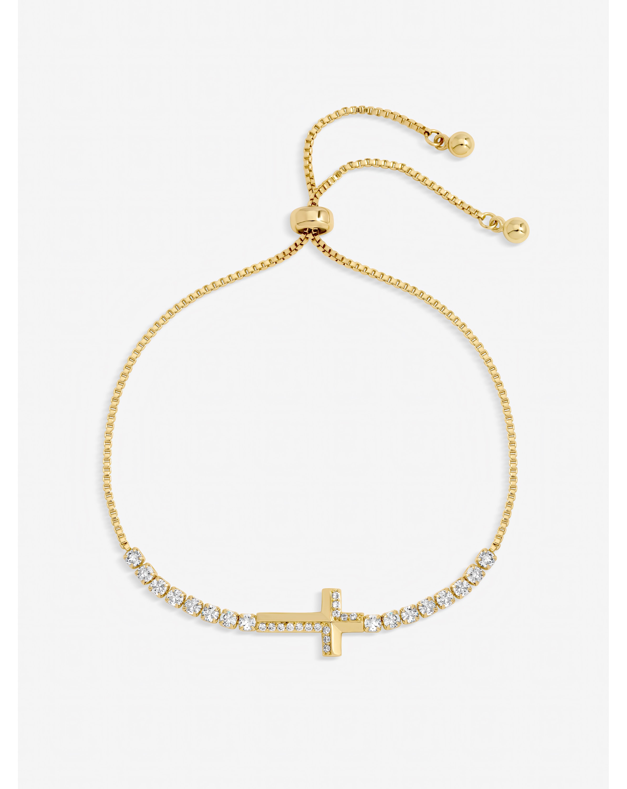 New In - Silver Crystal Infinity Toggle Bracelet