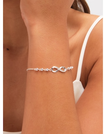 Jon Richard Gold Plated and Crystal Cross Toggle Bracelet