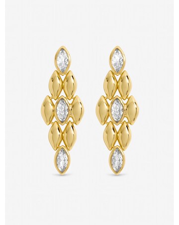 Jon Richard Gold Plated and Crystal Earrings