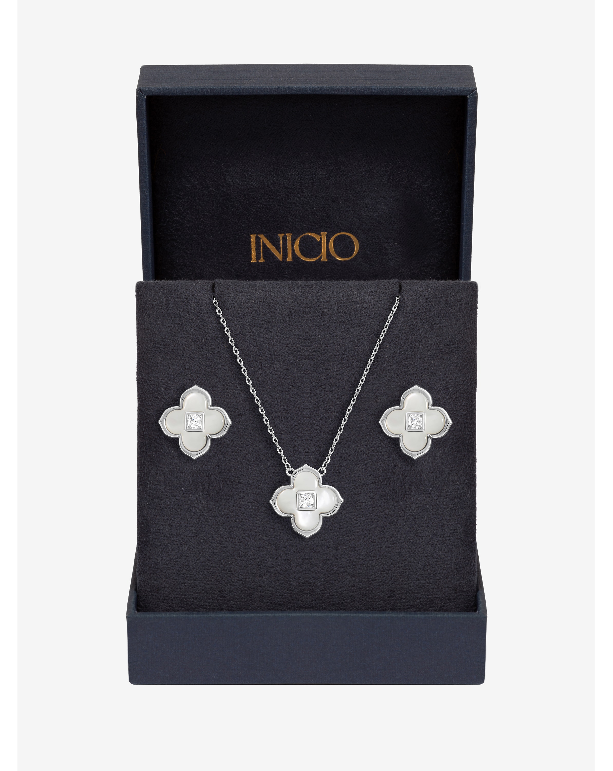 Mother of Pearl Clover Set - Gift Box