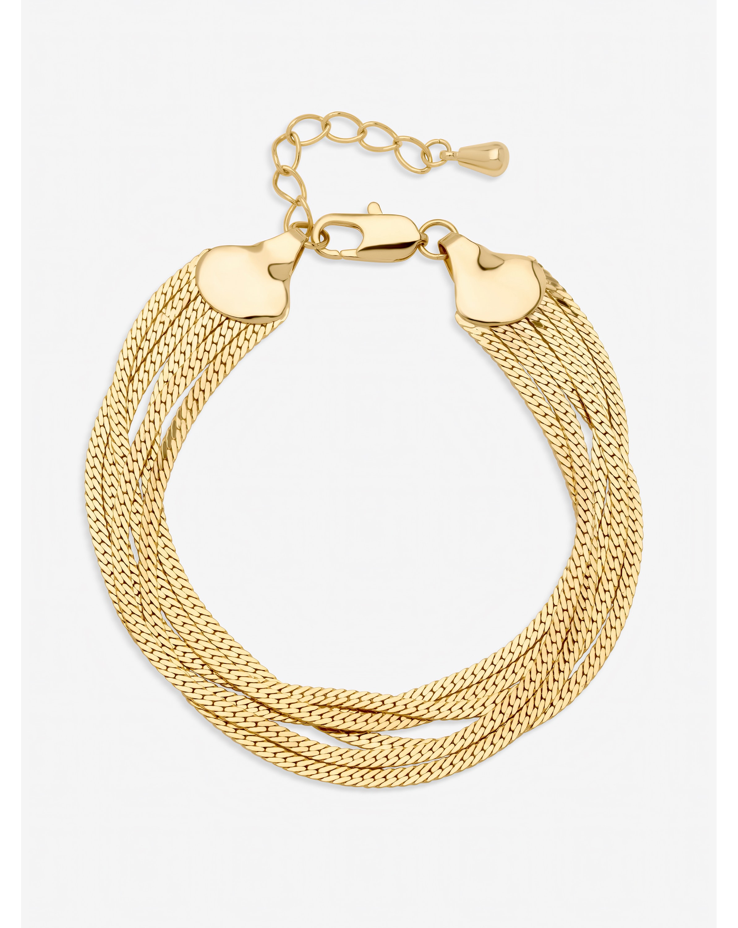 New In - Gold Plated Multi Layered Bracelet