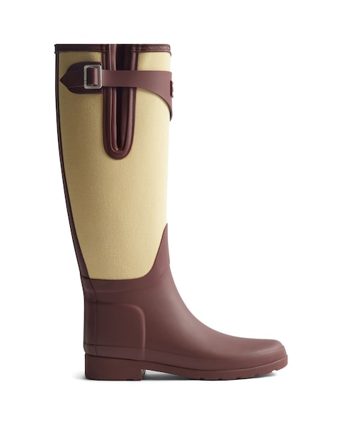 New In - Hunter Refined Tall Canvas Boot