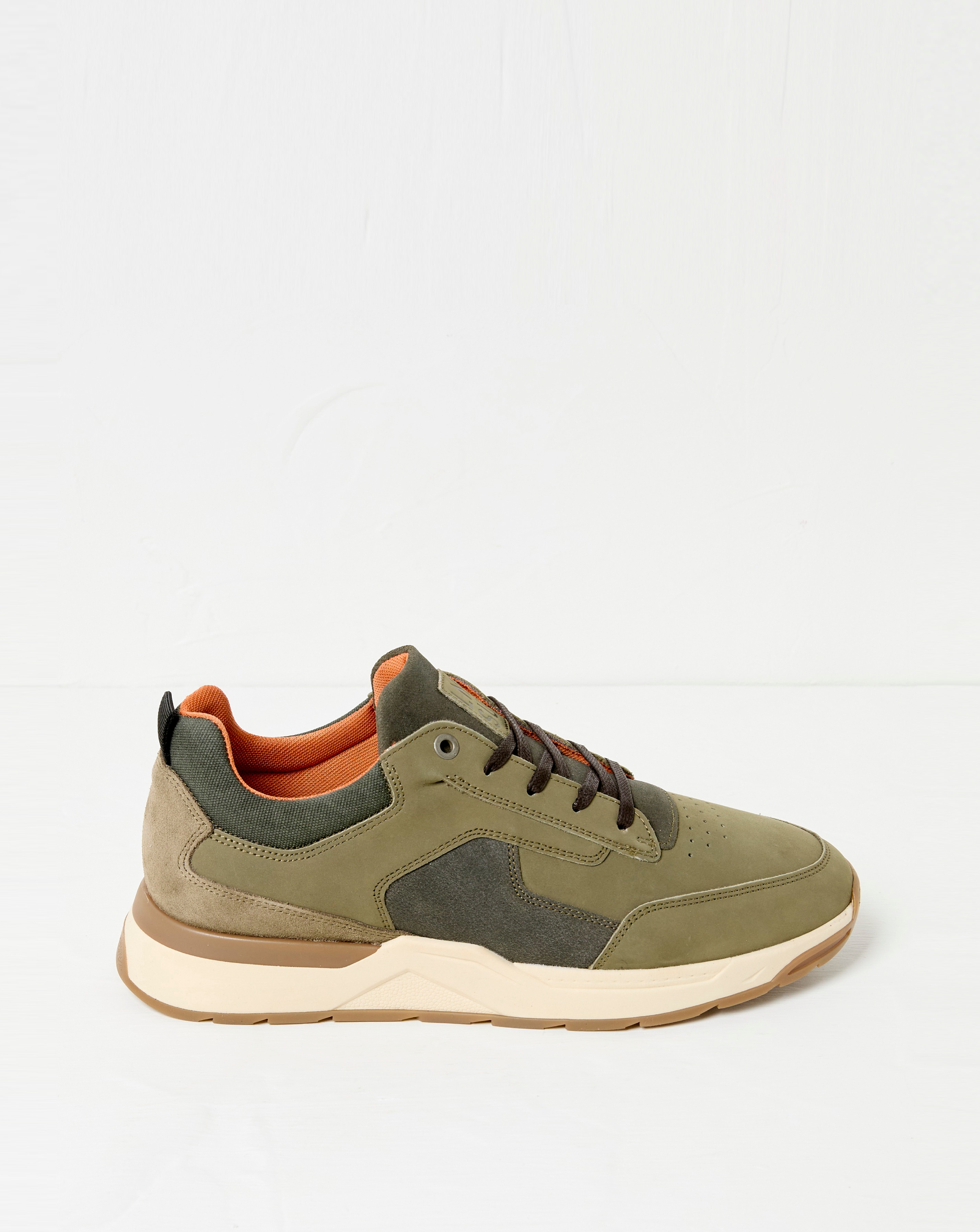 FatFace Ace Trainer - Khaki Green