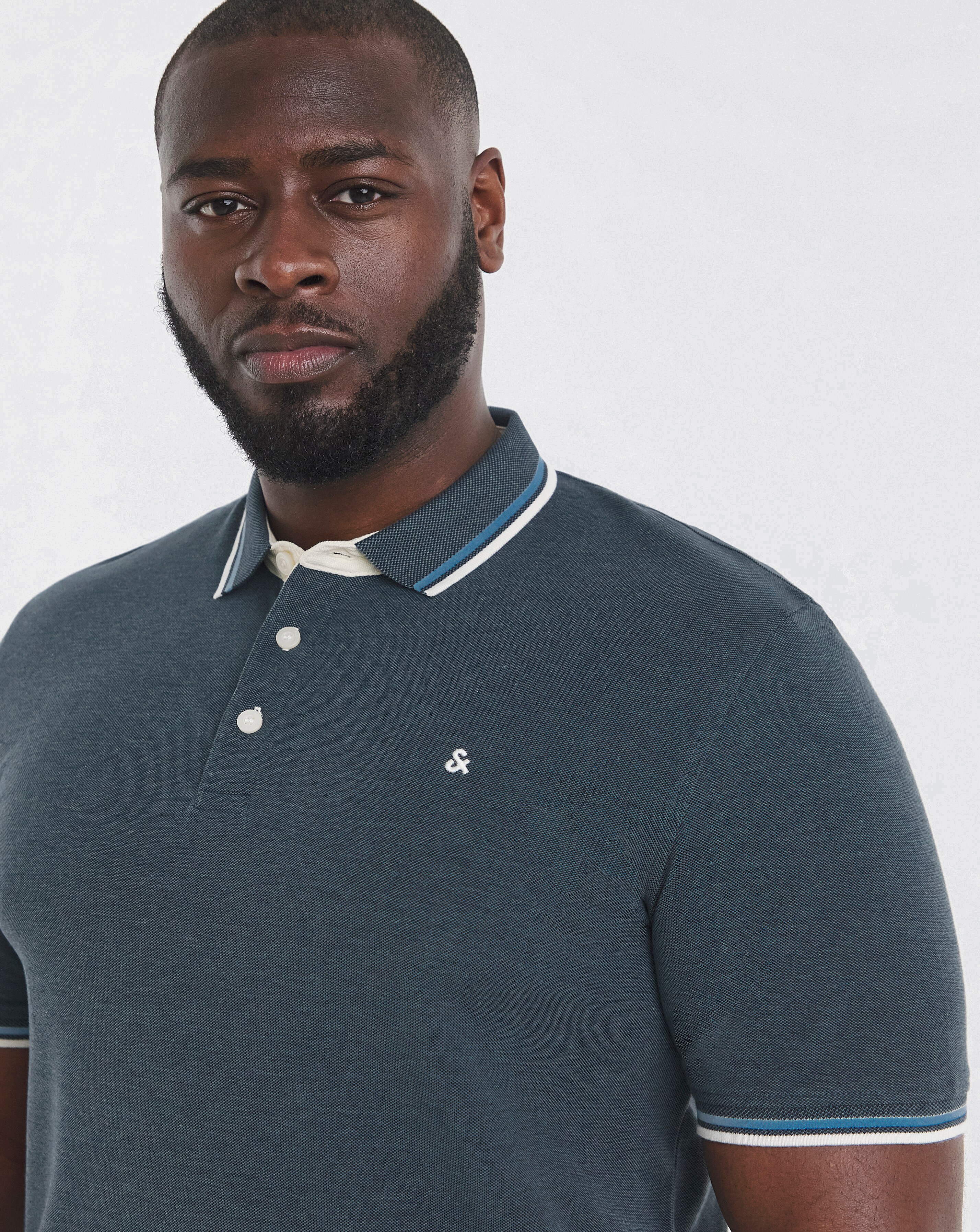 Jack & Jones Premium Paulos Tipped Polo