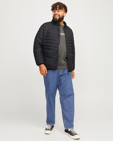 Jack & Jones State Packable Puffer Coat - Black