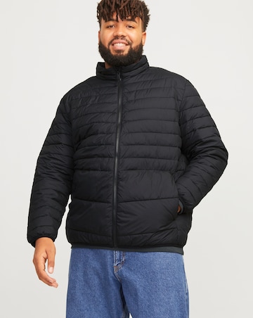 Jack & Jones State Packable Puffer Coat - Black