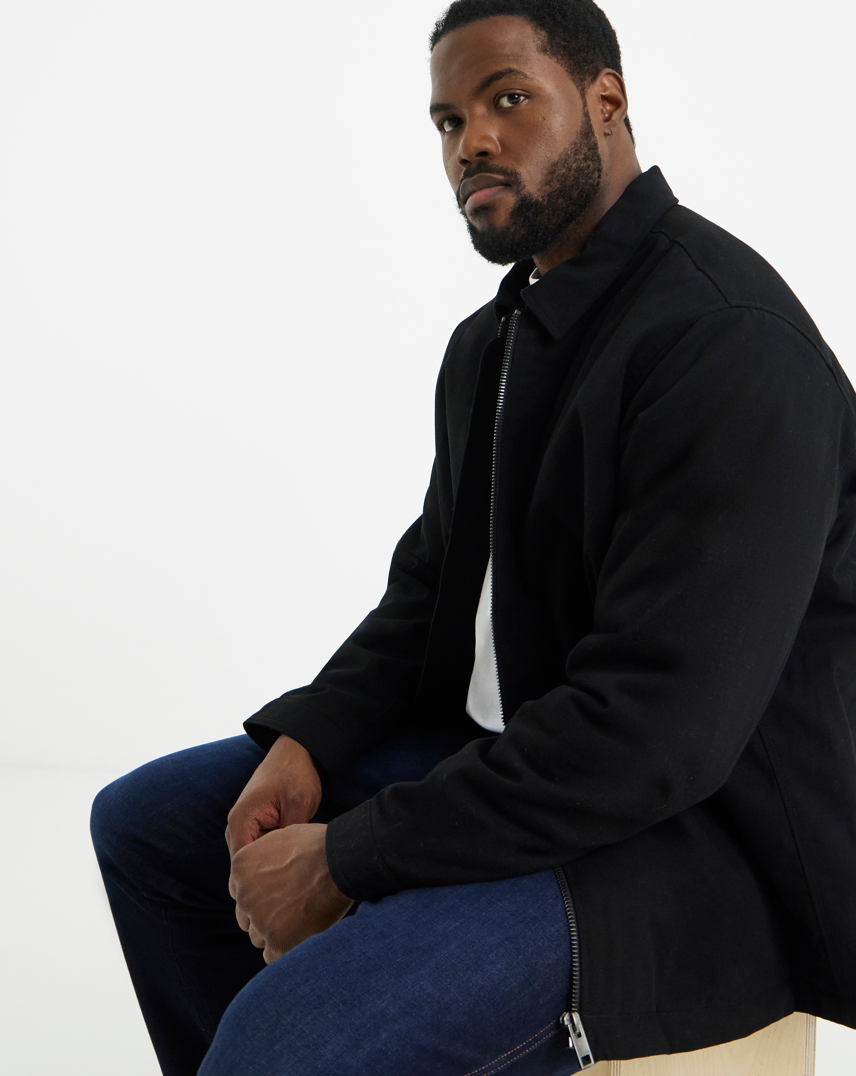 Jack & Jones Dover Worker Jacket - Black