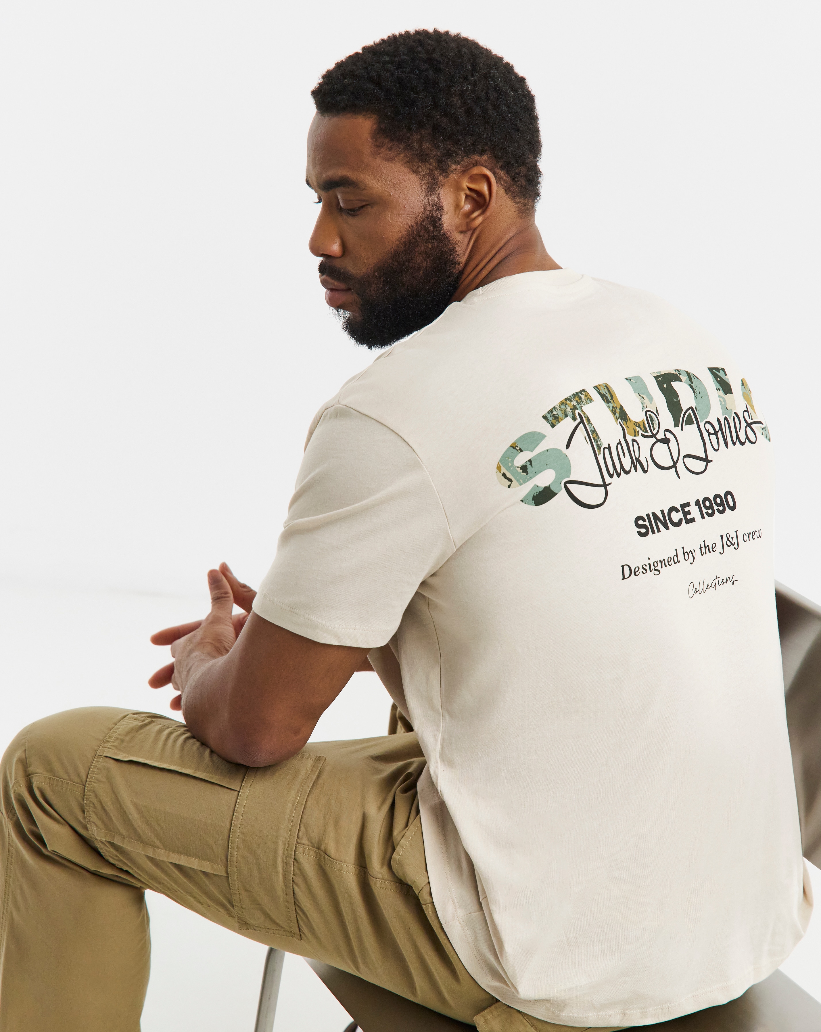 Jack & Jones Graphic T-Shirt - Navy