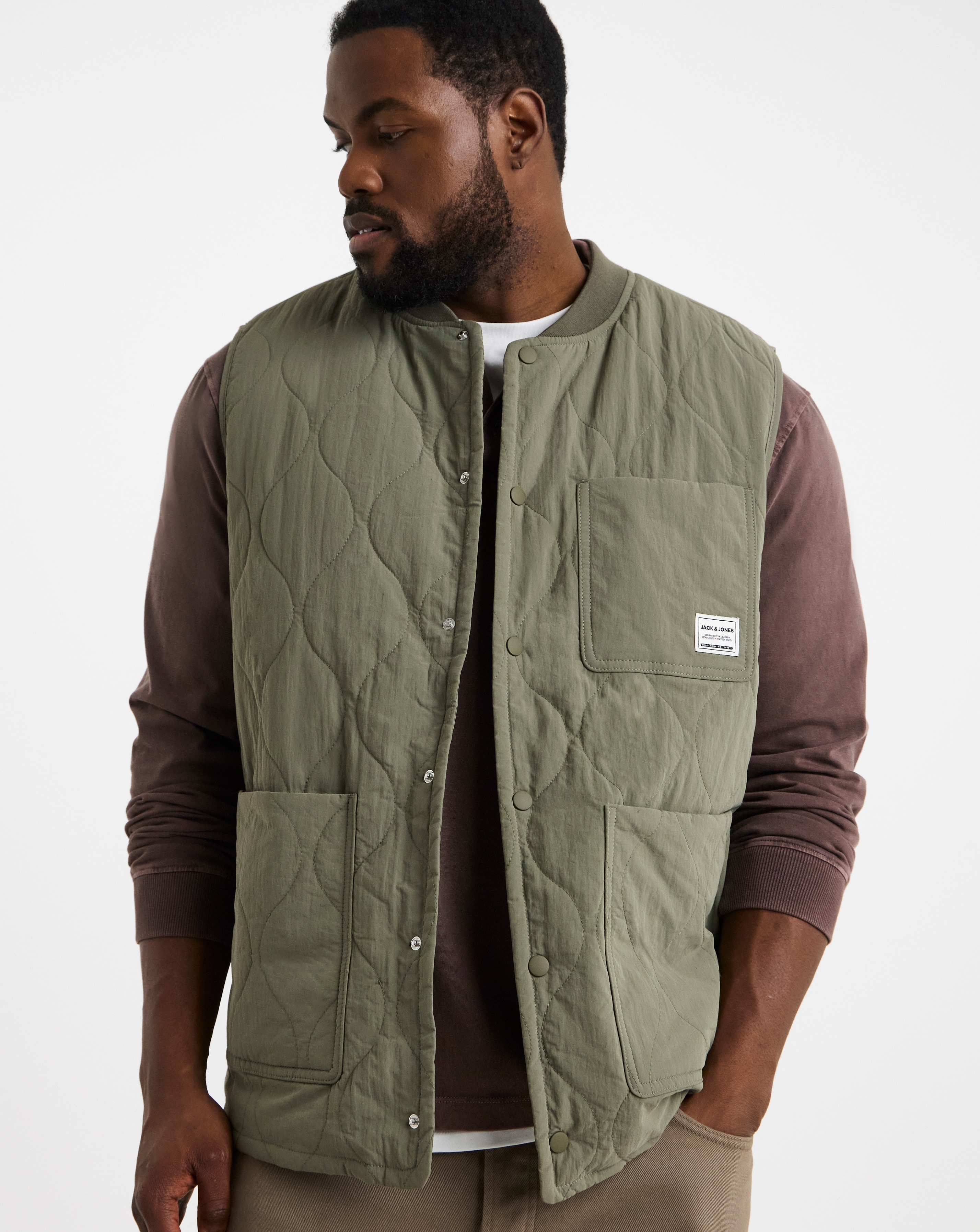 Jack & Jones Hero Liner Jacket - Olive