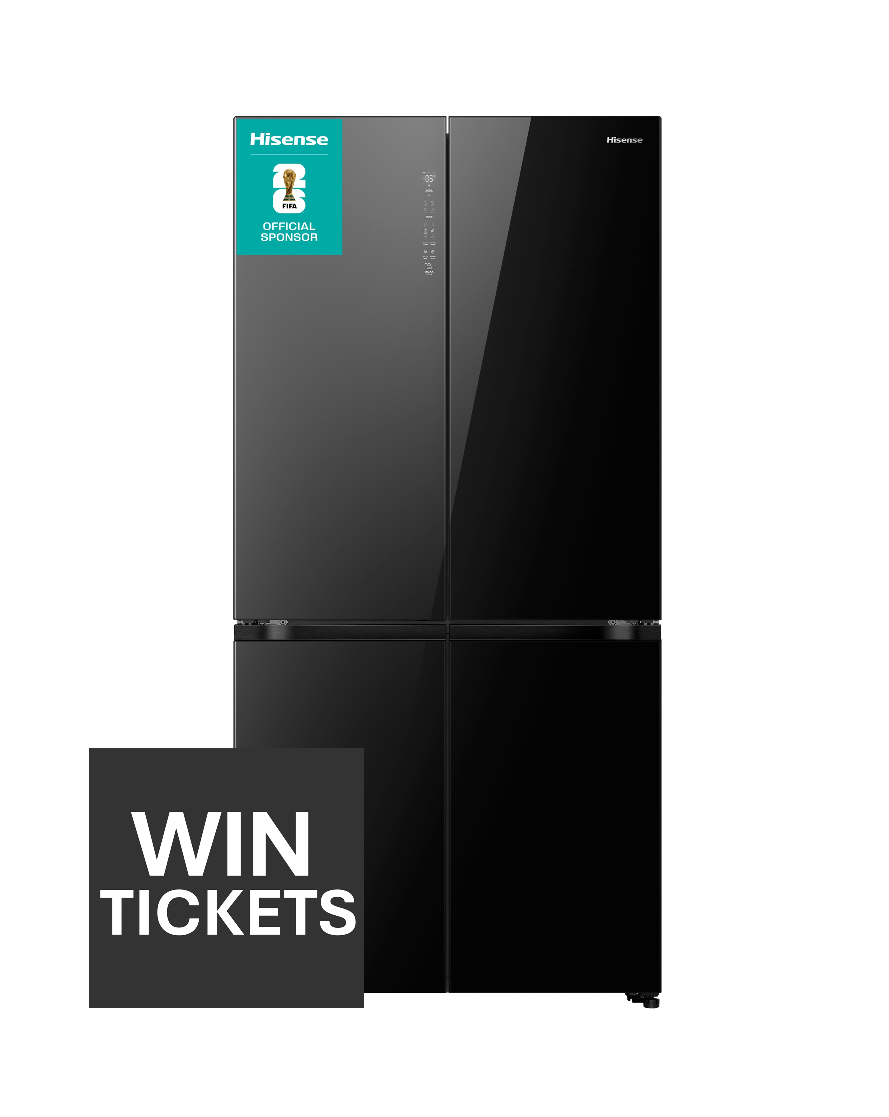 Hisense RQ768N4GBE Fridge Freezer