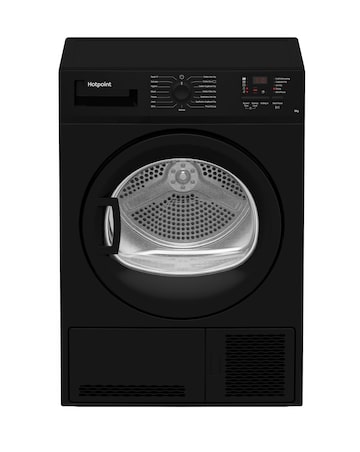 Hotpoint C HD C82 BBGD UK Condenser Tumble Dryer 8kg - Black